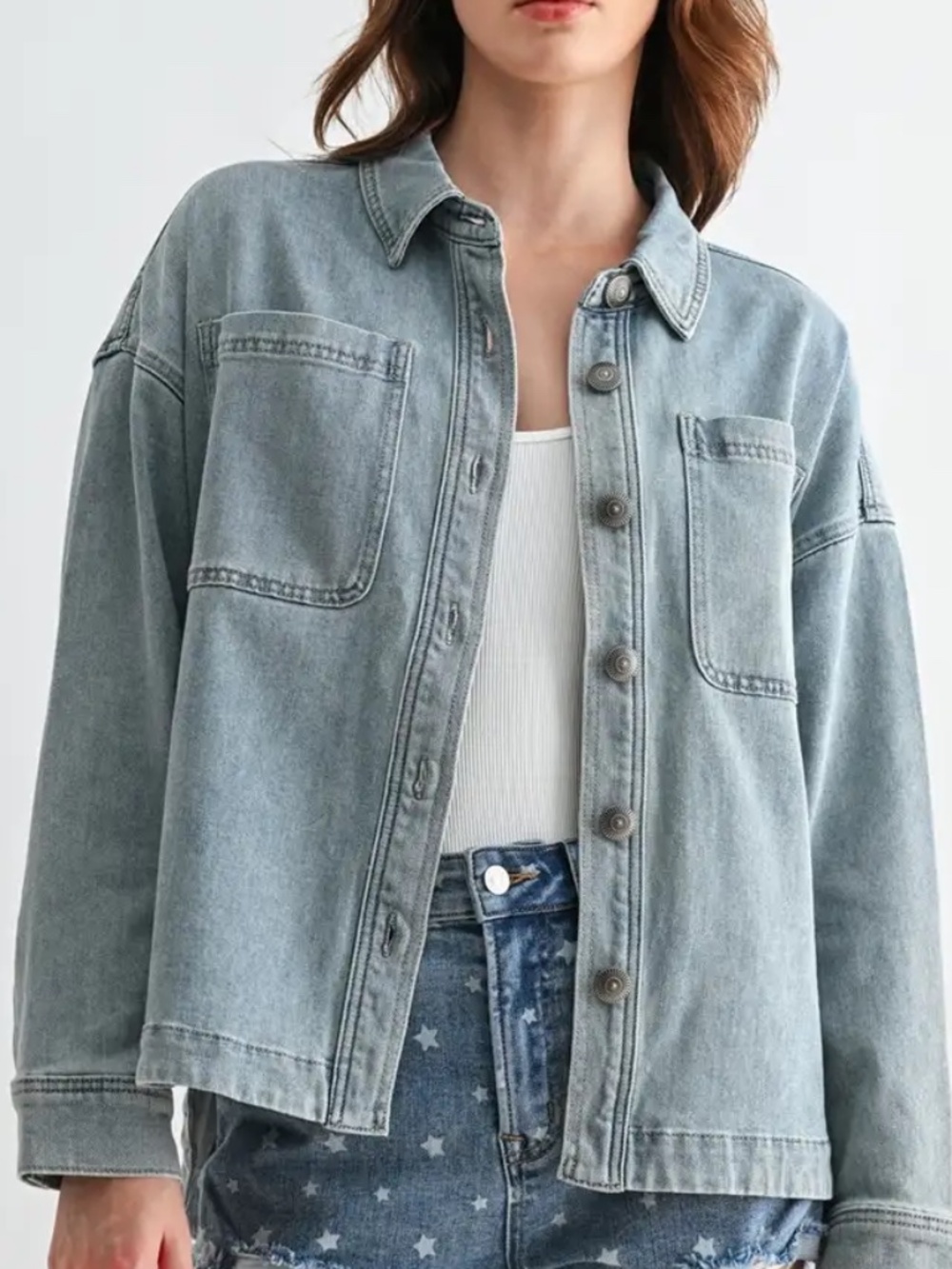 311 - The Soft Relaxed Denim Jacket